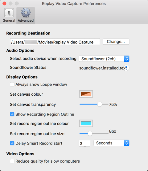 replay video capture for mac quality